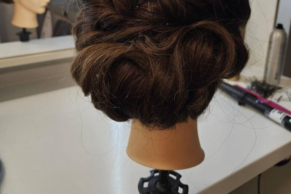 Wedding hair up