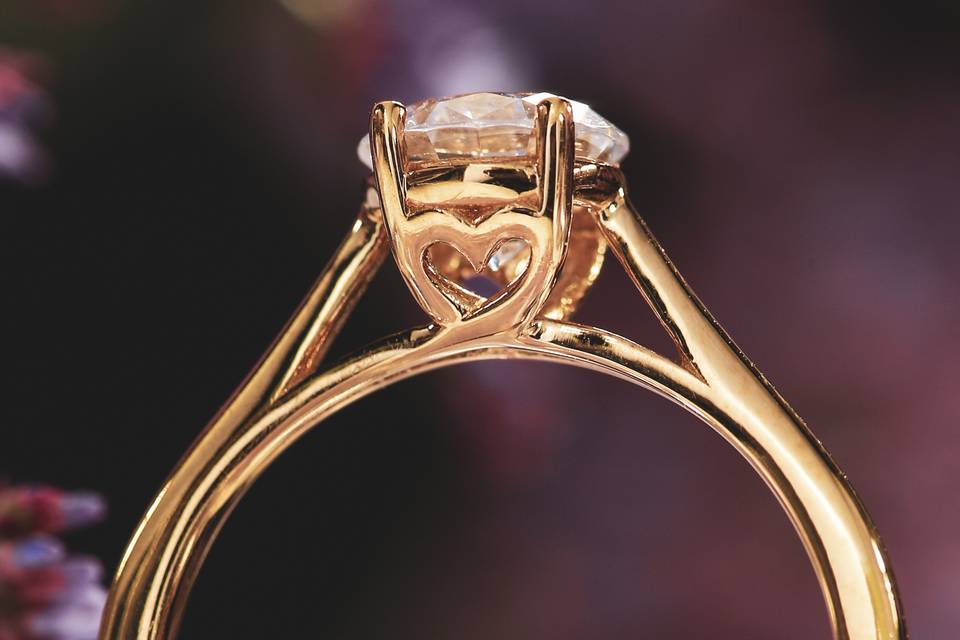 Heart ring set