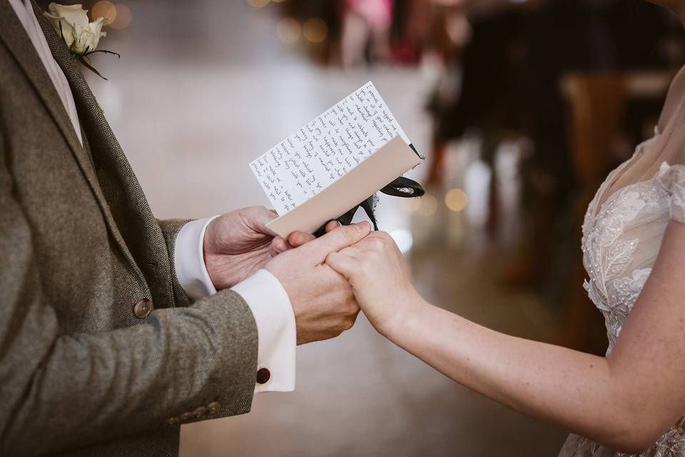 Personalised vows