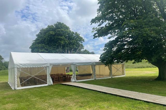 Marquee entrance matting