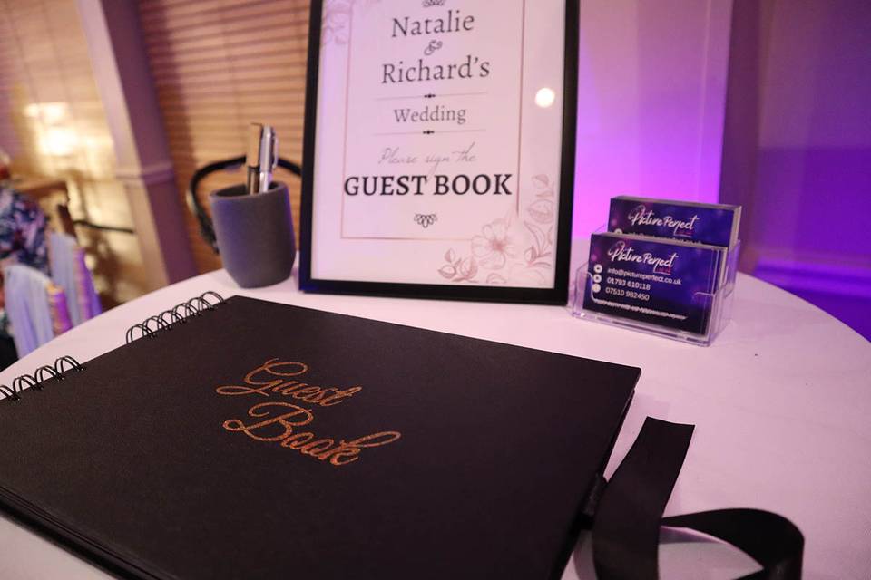 Lovely guestbook