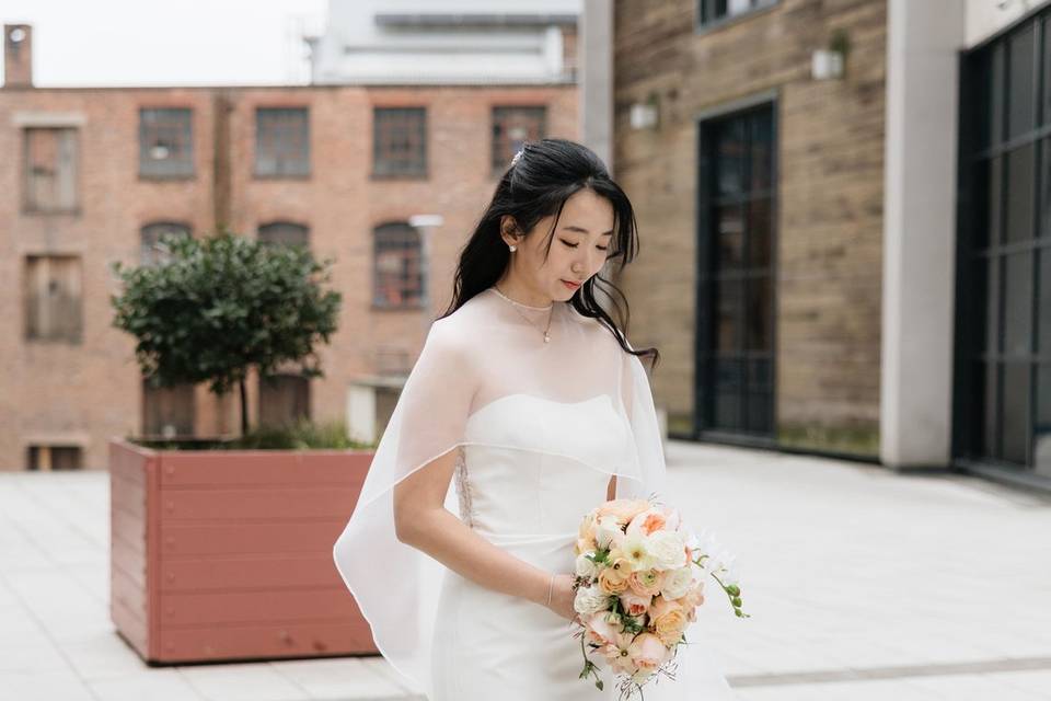 Cascading bouquet Nottingham