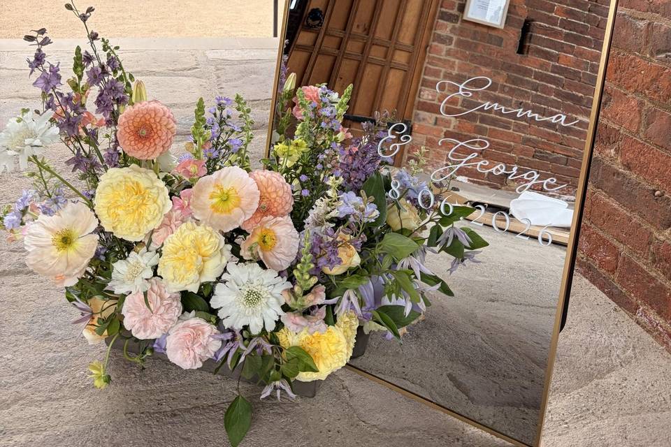 Summer meadows welcome flowers
