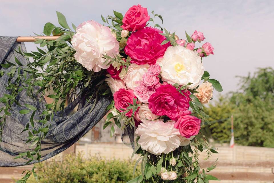 Ceremony setup