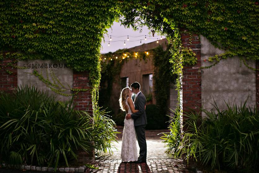 Secret garden wedding