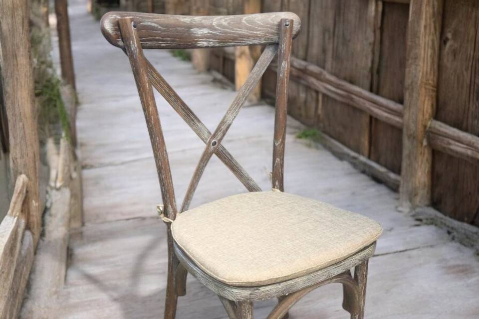 Rustic Crossback Chair