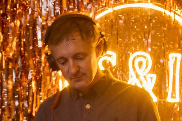 Graeme on the decks