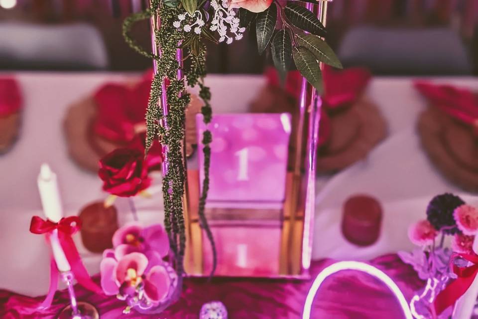 Pink retro