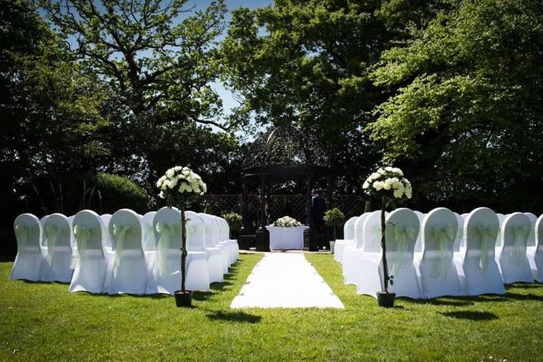 Ceremony outside