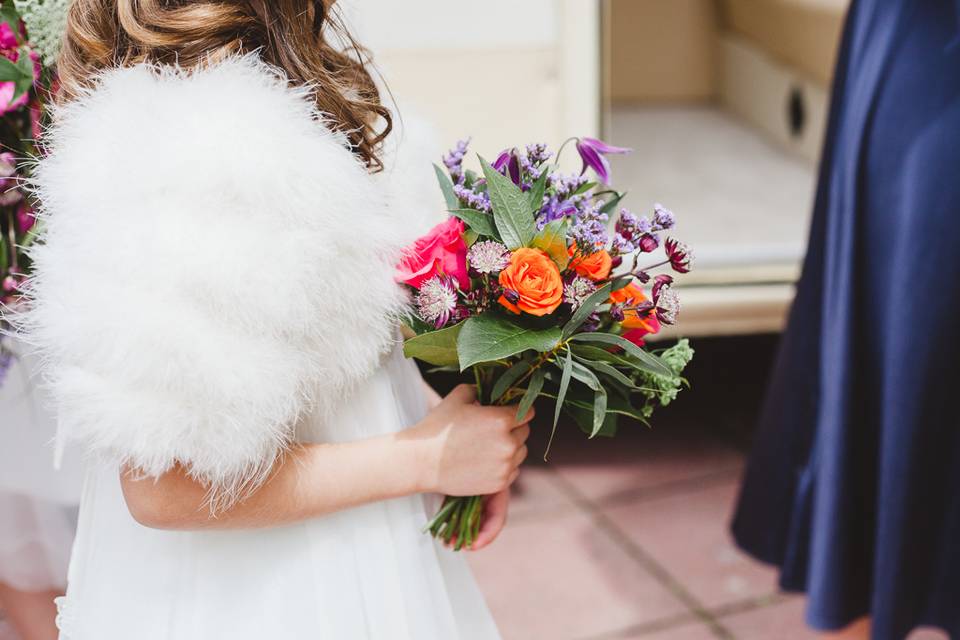 Flower girl posy