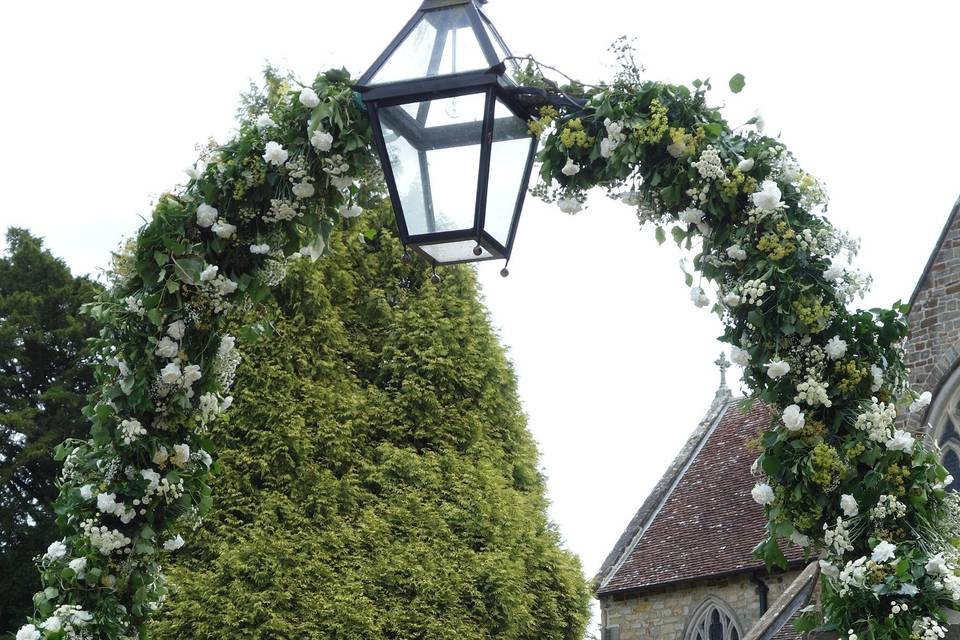 Floral arch