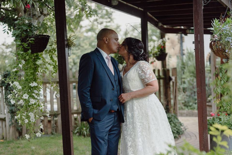 Bride and groom