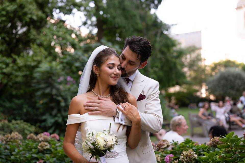 Bride and groom