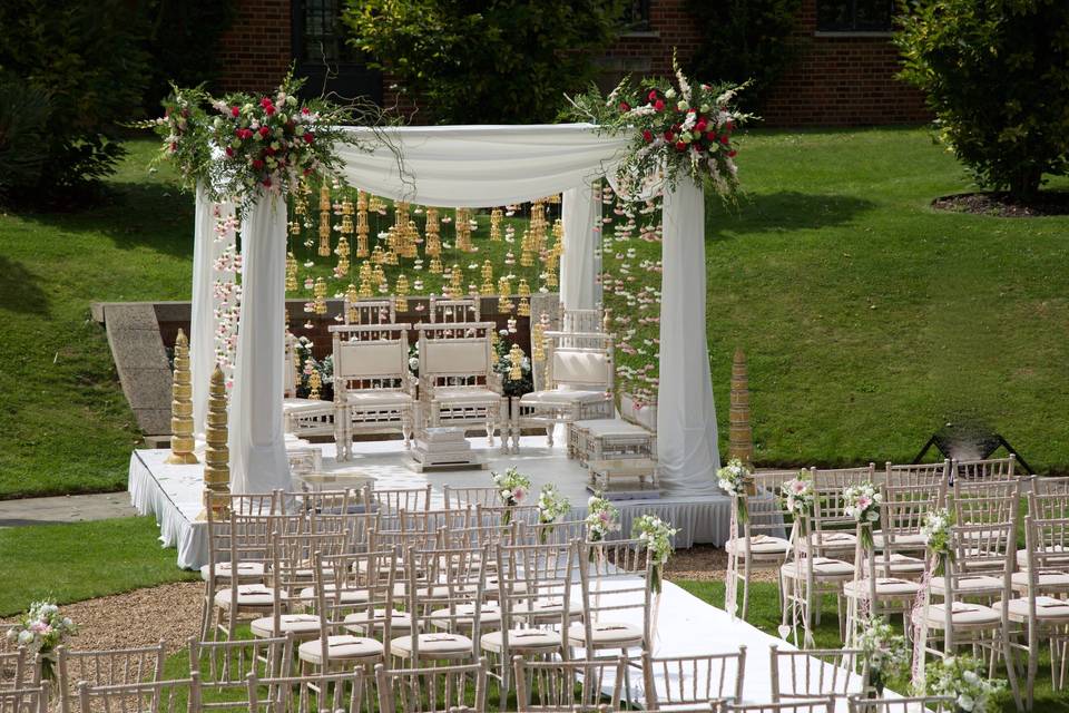 Draped Style Mandap