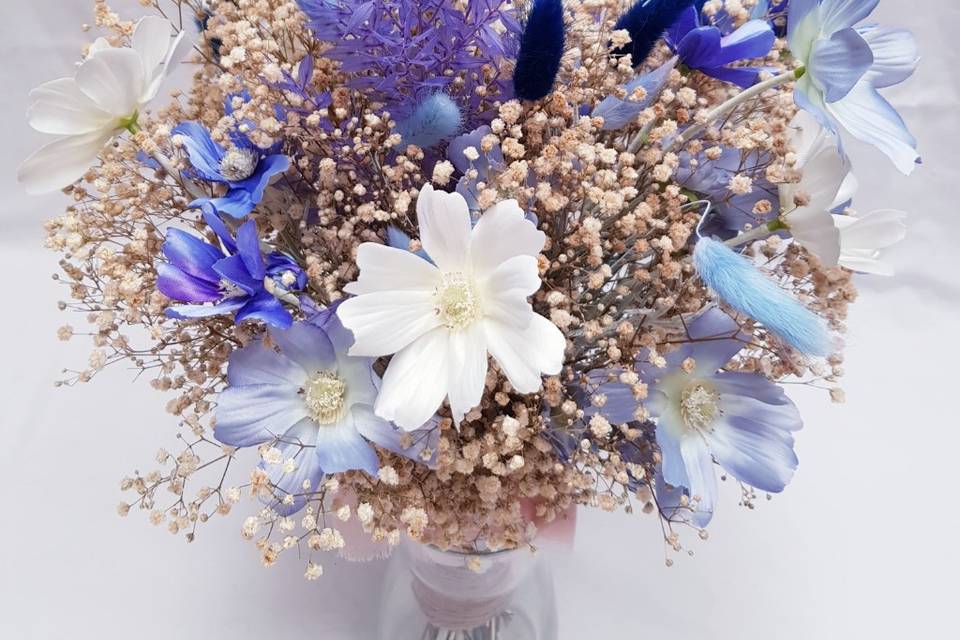 Cosmos dried Bunnytails preser