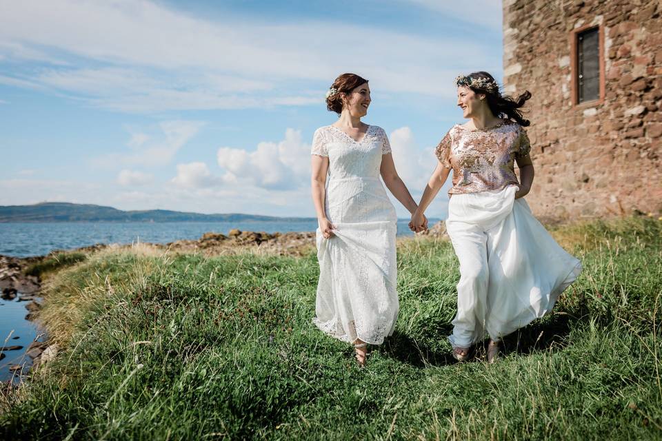 Cardross Castle wedding