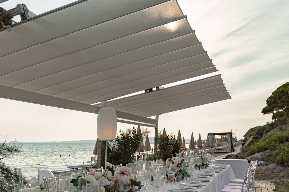Wedding table decoration