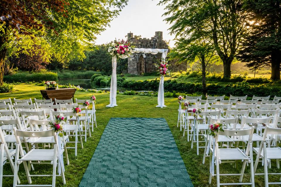 Romantic wedding