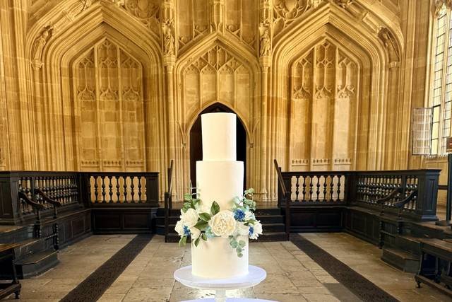 4 tier sugar flower & foliage