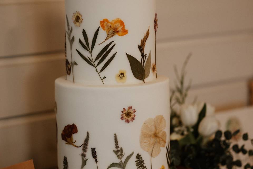 Wildflower cake