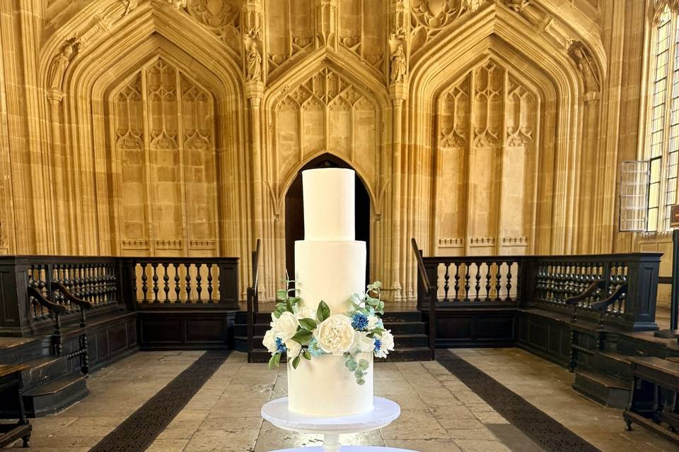 4 tier sugar flower & foliage