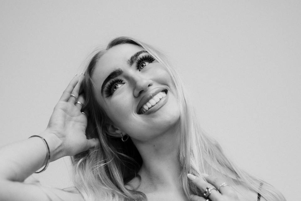 Headshot b&w