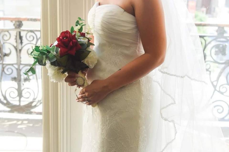 Bridal Shot in Forster Suite