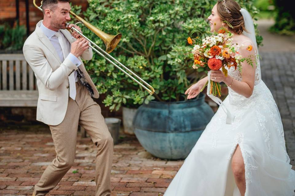 Bride delight