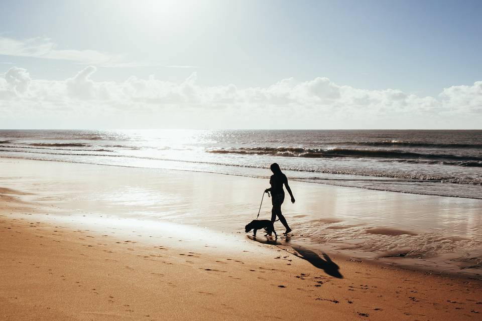 Wedding day walkies