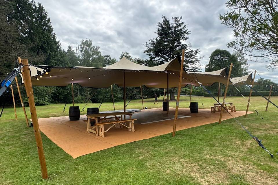 10.5 x 15 m Stretch Tent