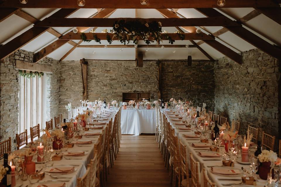 Upstairs in the Barton Barn