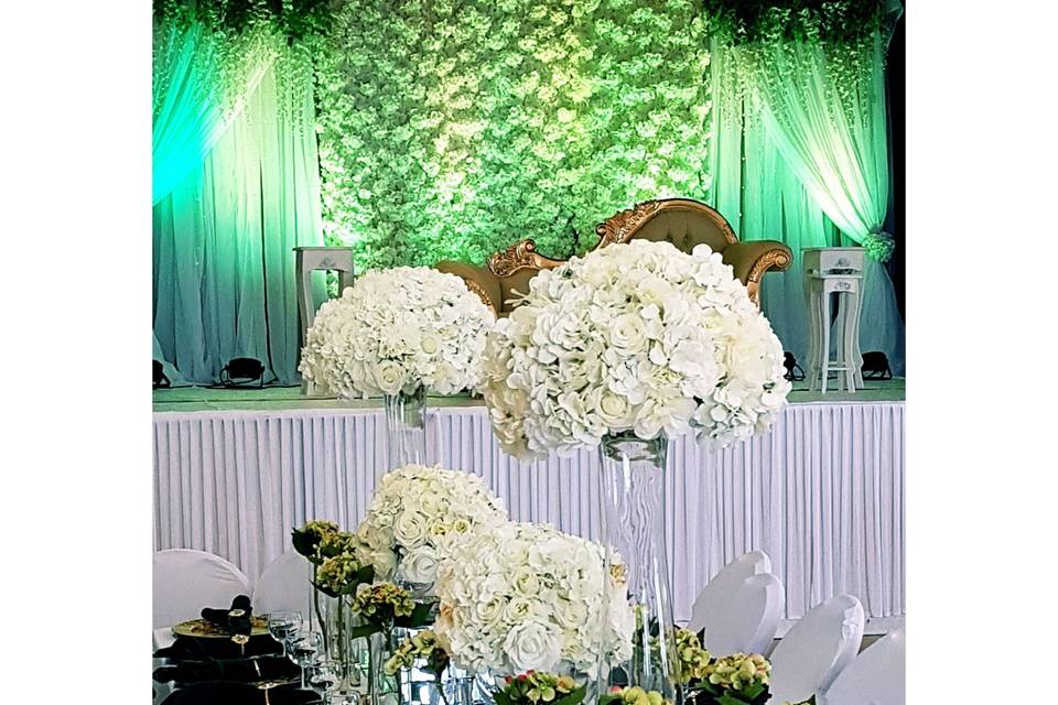 Varied Centrepieces