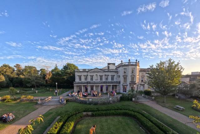Aerial Shot of Grove House