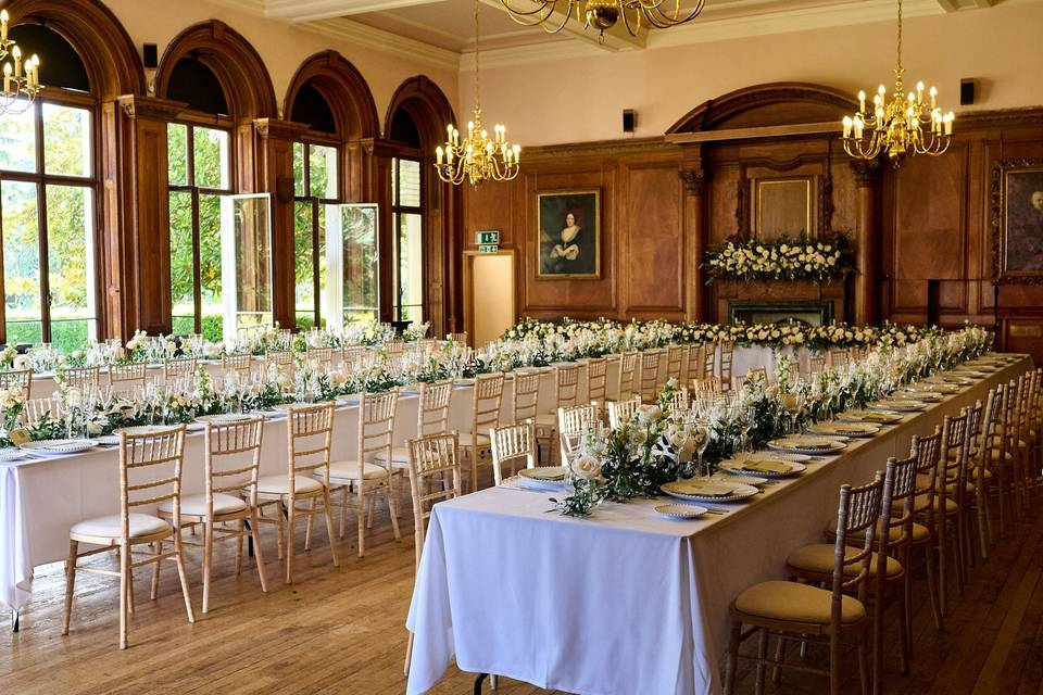 Long Tables Portrait Room