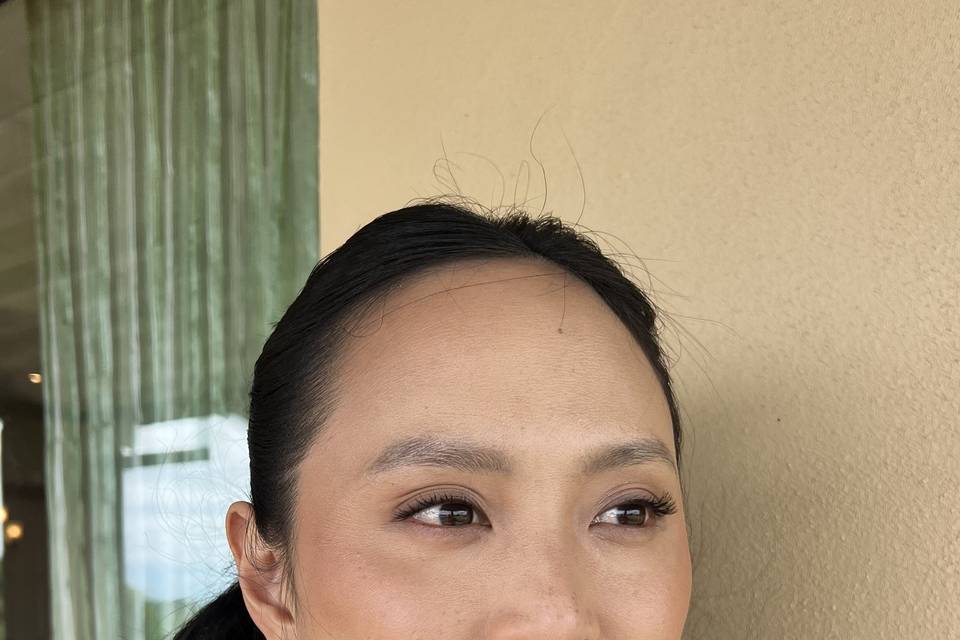 Soft and radiant,