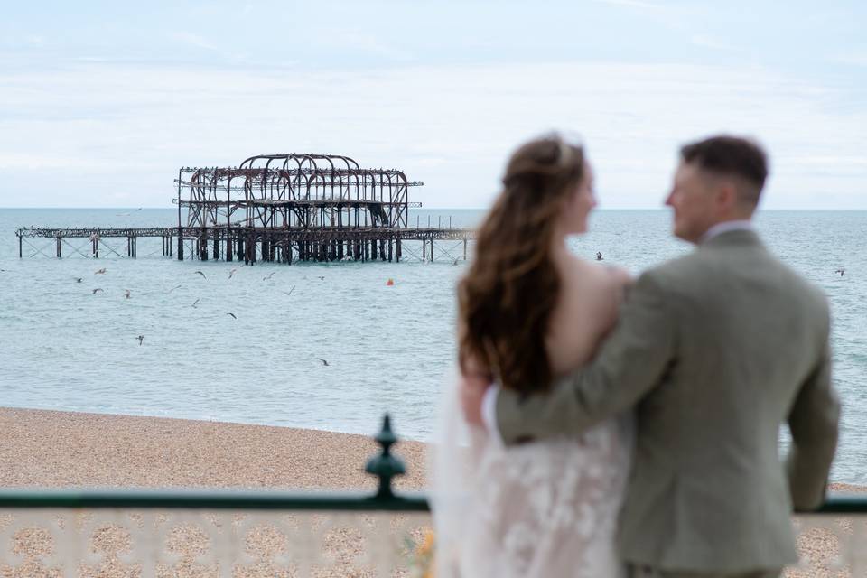West Pier in Background