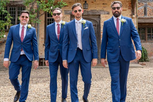 Groom and groomsmen