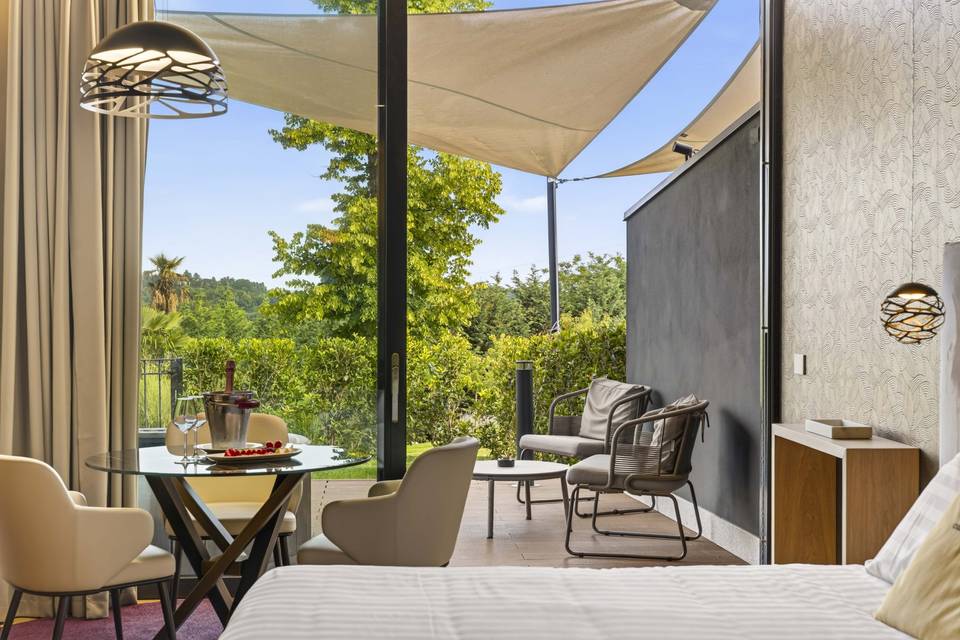 View from the Suite Garden SPA