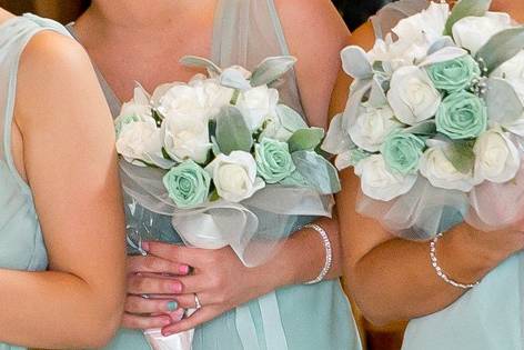 Bridesmaid bouquets