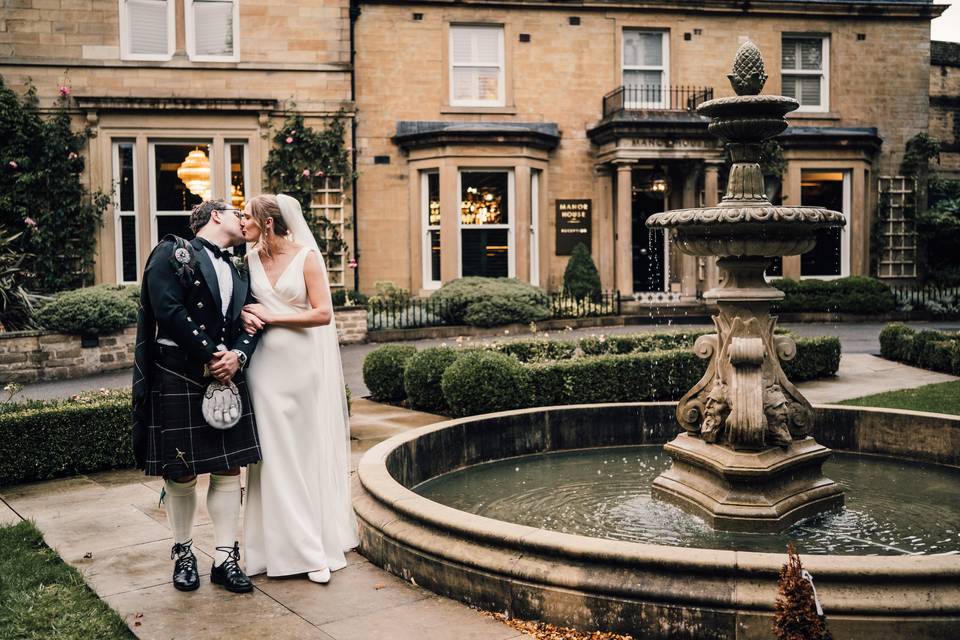 Manor house lindley wedding