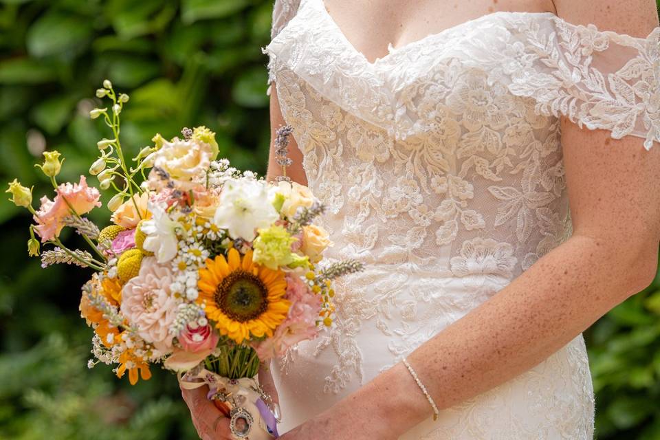 Beautiful bride portrait