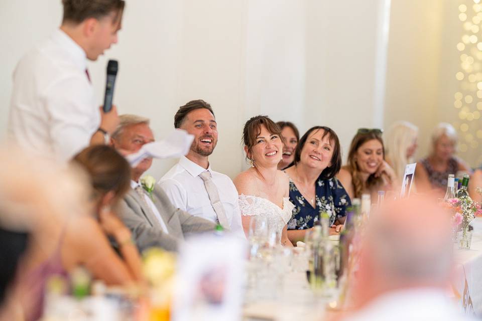 Wedding speeches