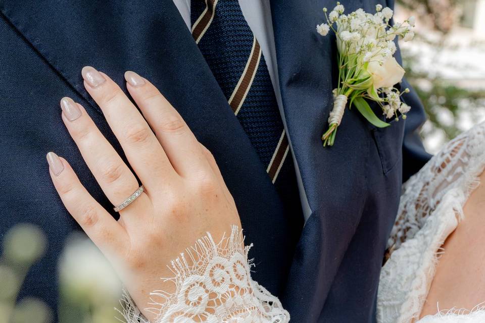 Wedding ring details