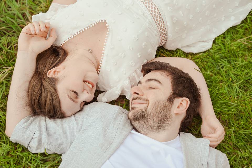 Engagement shoot in Bucks