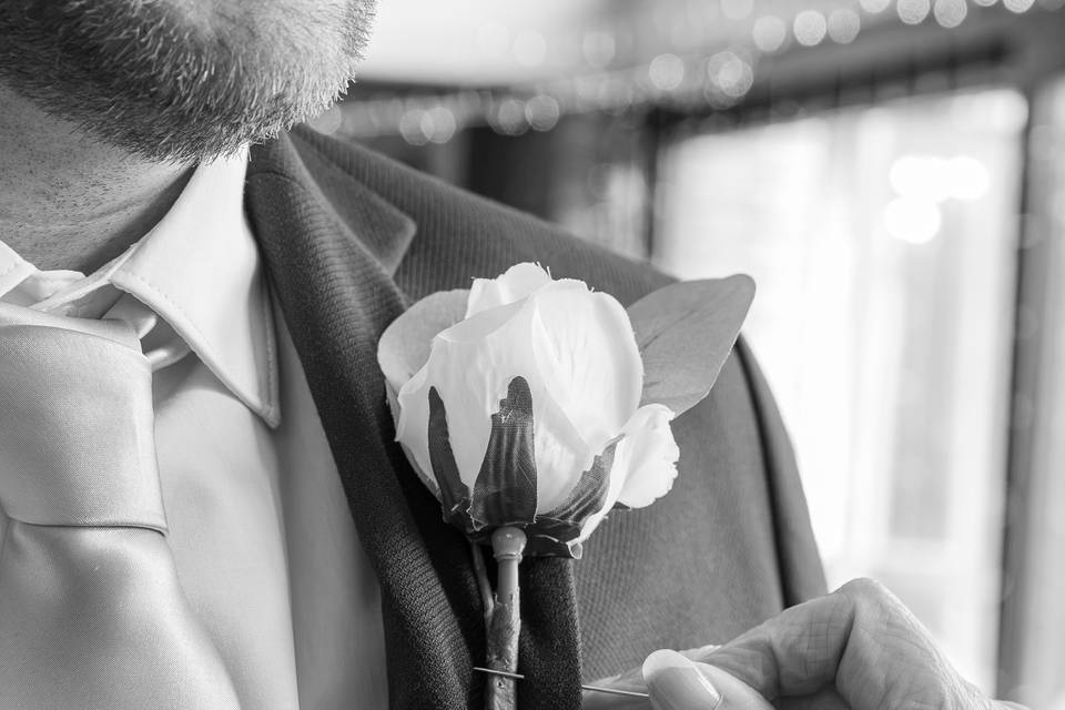 Groom and mother of groom