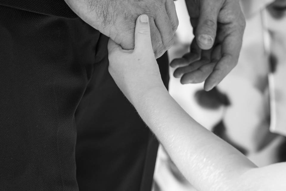 Groom and daughter