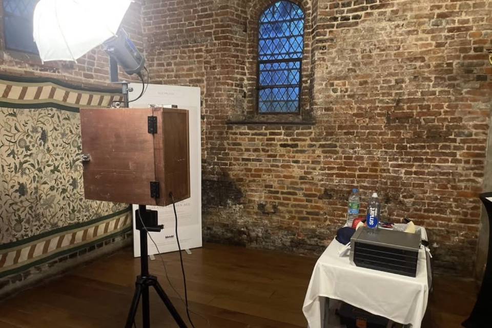 Set up no backdrop