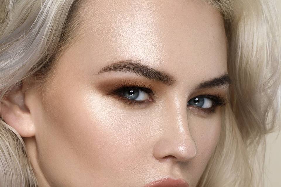 Editorial glowing skin