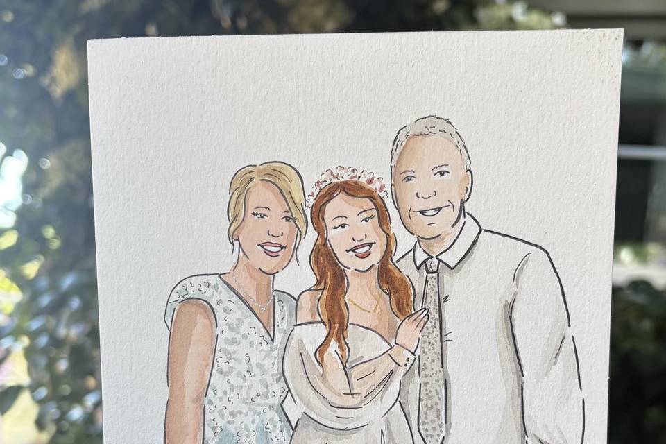 A5 family illustration