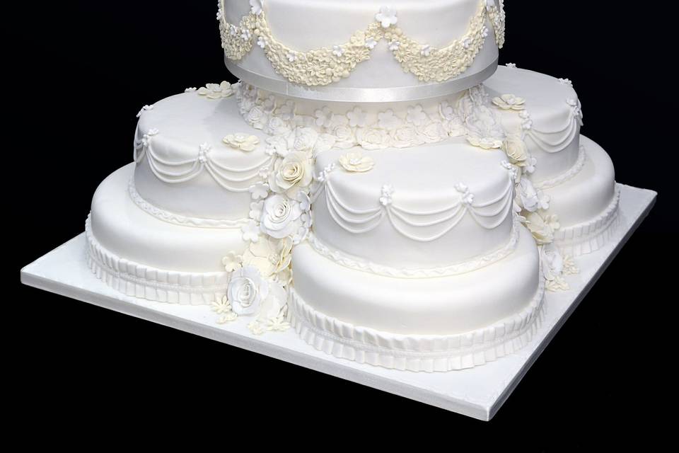 11 tier wedding cake
